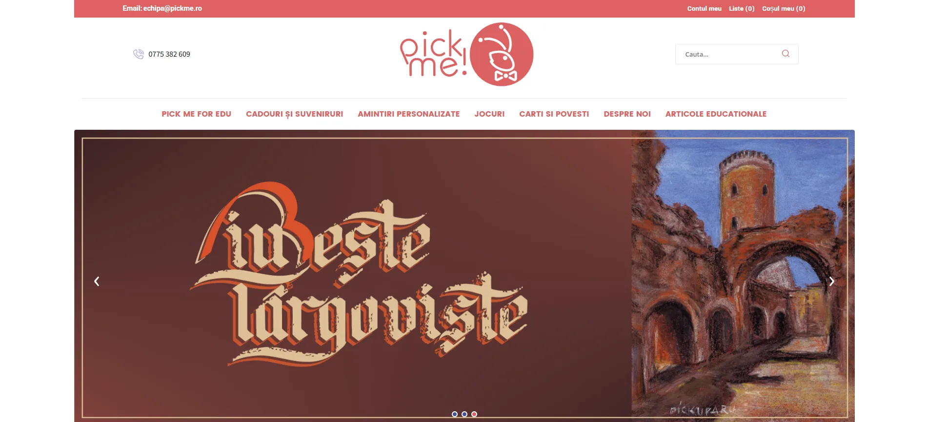Marketing pentru Pickme.ro